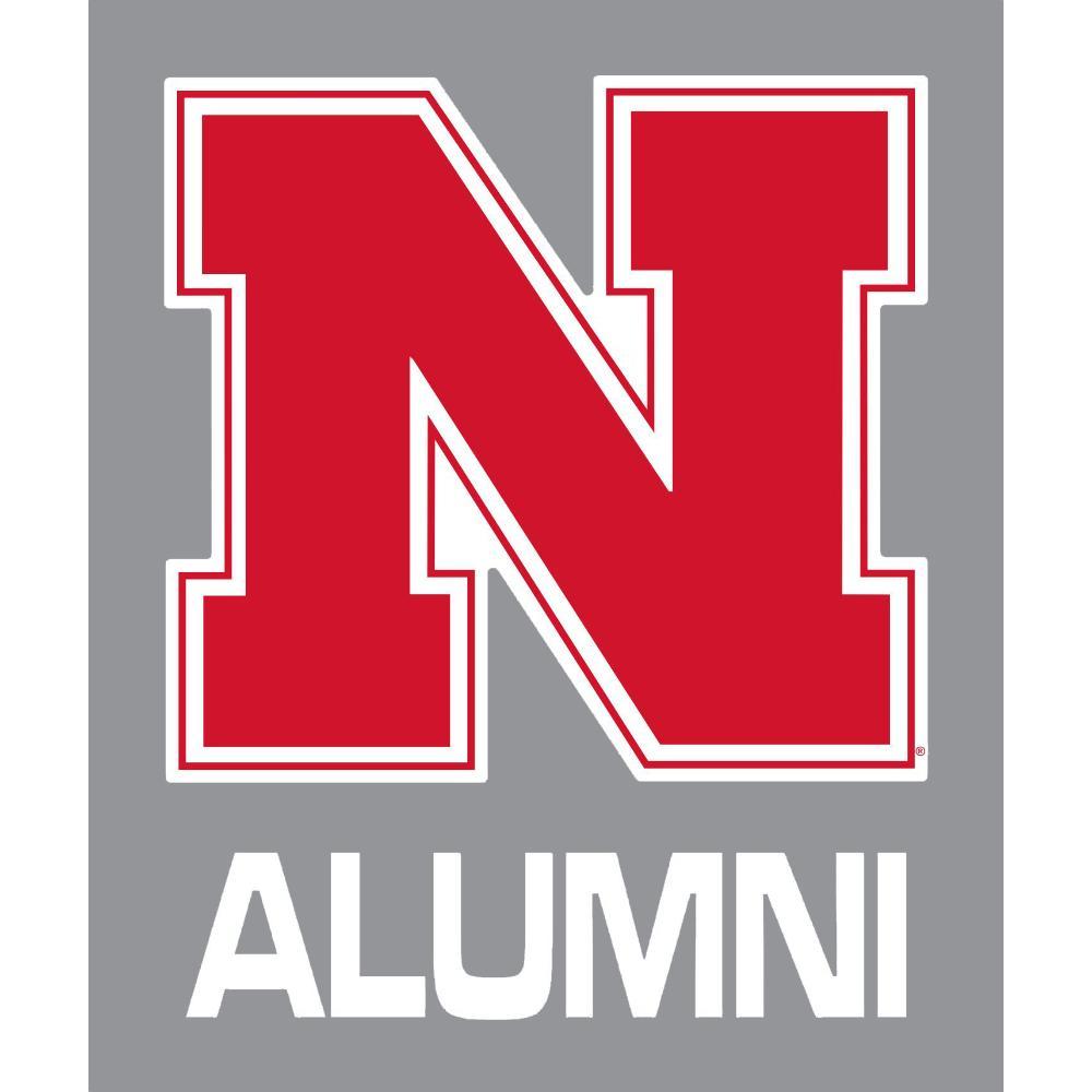  Nebraska N Over Alumni Decal 5 