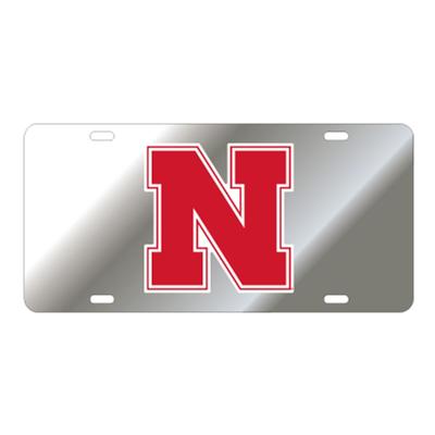 Nebraska N Logo License Plate