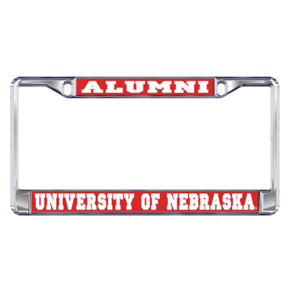  Nebraska Alumni License Plate Frame