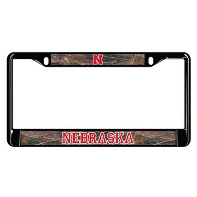 Nebraska Metal License Plate Frame