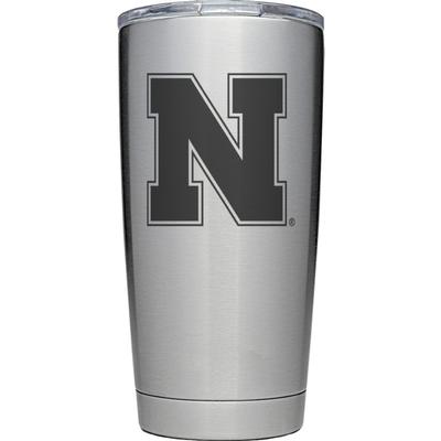Nebraska Yeti 20 oz N Logo Rambler