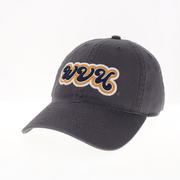  West Virginia Legacy Youth Groovy Font Hat