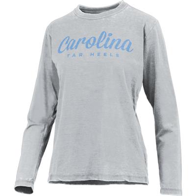 UNC Pressbox Aleena Vintage Wash Long Sleeve Tee