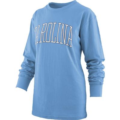 UNC Pressbox Bell Lap Basic Long Sleeve Tee
