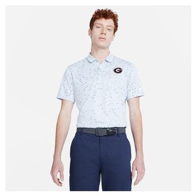 Georgia Nike Golf Men's Victory Micro Print Polo