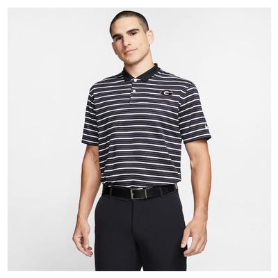 Georgia Nike Golf Men's Victory Strip Polo