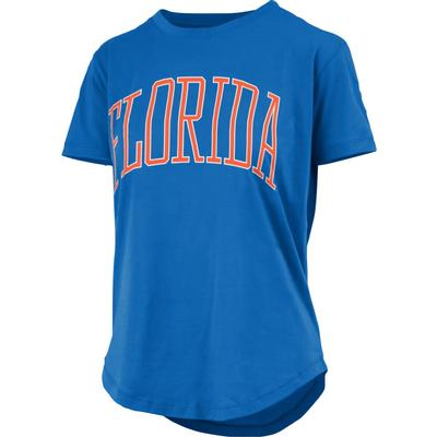 Florida Pressbox Bell Lap Curved Hem Short Sleeve Tee