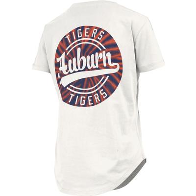 Auburn Pressbox Tornado Blast Curved Hem Short Sleeve Tee