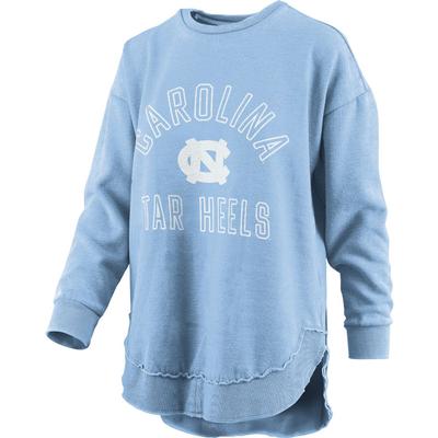 UNC Rockford Cropped Vintage Wash Poncho
