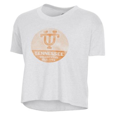 Tennessee Alternative Apparel Women's Headliner UT Circle Crop Tee
