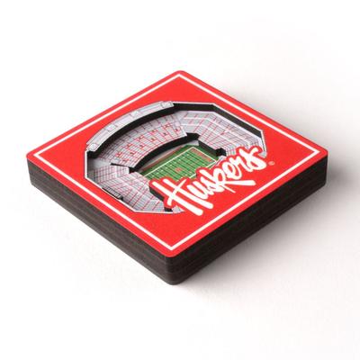 Nebraska 3D Stadium Magnet