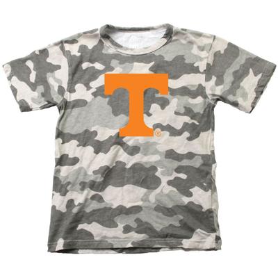 Tennessee Wes & Willy KIDS Camo Logo Tee