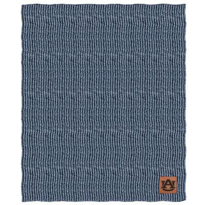 Auburn Two Tone Cable Knit Blanket