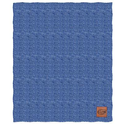 Florida Two Tone Cable Knit Blanket