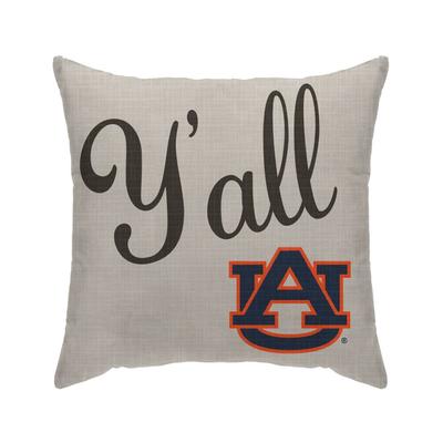 Auburn Y'all Decor Pillow
