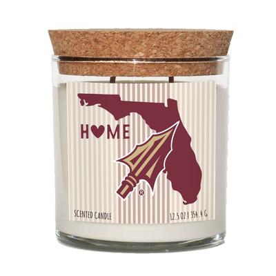 Florida State 12.5 oz Cork Top Candle
