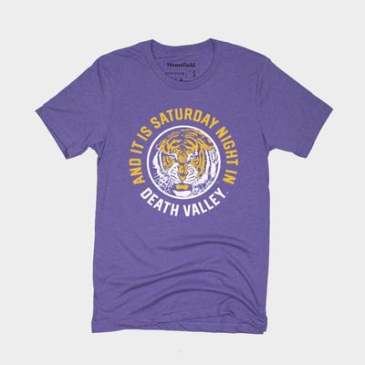 LSU Homefield Saturday Night in Death Valley Tee