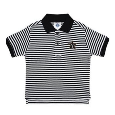 Vanderbilt Toddler Striped Polo Shirt