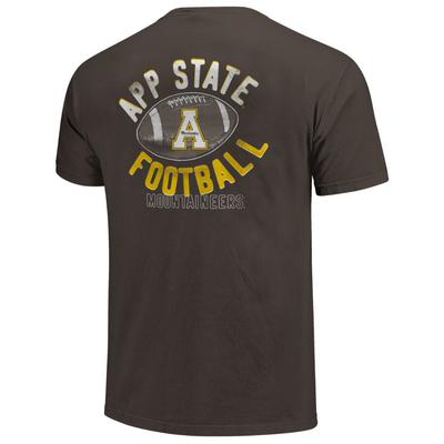 Appalachian State Comfort Colors Football Tee