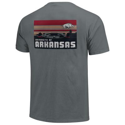 Arkansas Comfort Colors Campus Skyline Tee