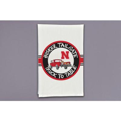 Nebraska Magnolia Lane Truck to Tailgate Hand Towel