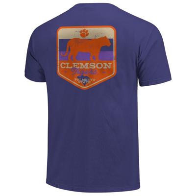 Clemson Comfort Colors Mascot Badge Tee