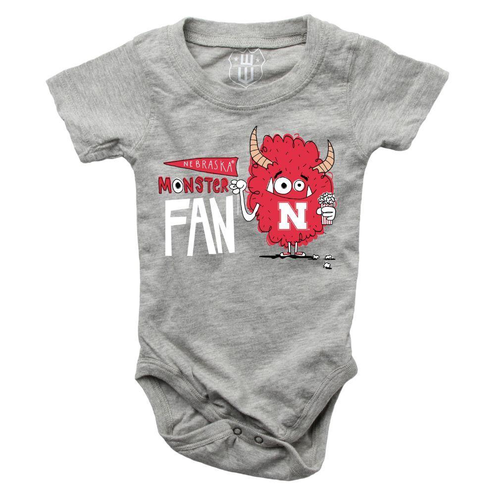  Nebraska Infant Monster Fan Onesie