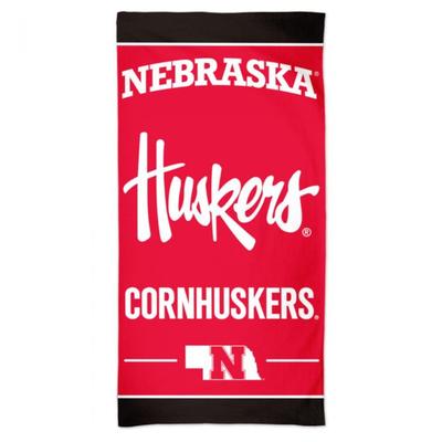 Nebraska Wincraft 30 x 60 Beach Towel