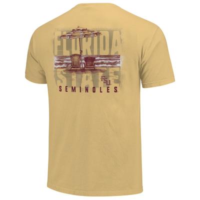 Florida State Comfort Colors Crashing Waves Tee