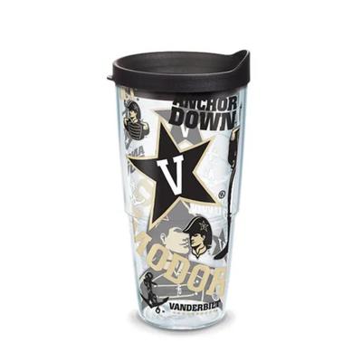 Vanderbilt Tervis 24 oz All Over Tumbler