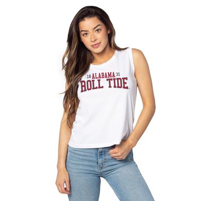 Alabama Chicka-D College Stacked Arc Est Date Tank