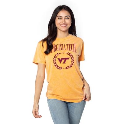 Virginia Tech Chicka-D Everybody Vintage Laurel Serif Tee