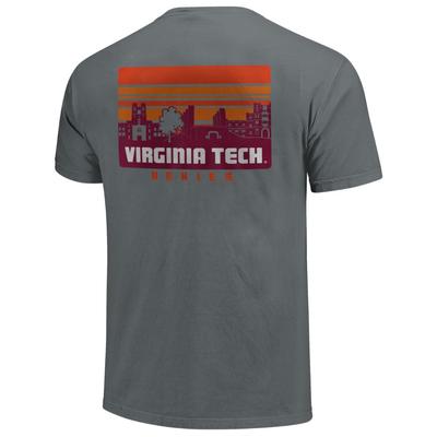 Virginia Tech Comfort Colors Campus Skyline Tee