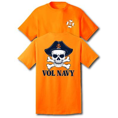Vol Navy Skull Short Sleeve Tee