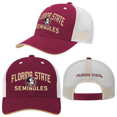 Florida State Gen2 YOUTH Arch Logo Trucker Hat