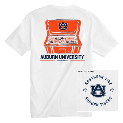 Auburn Southern Tide Cooler Short Sleeve Tee