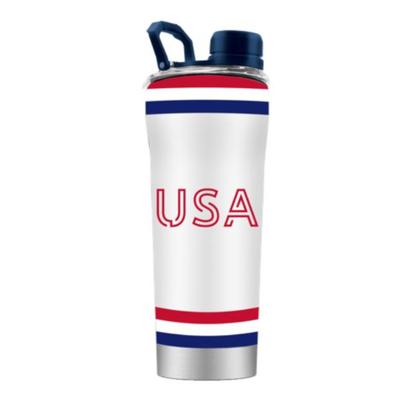 USA GameTime Sidekicks 24 Oz Striped Shaker Bottle