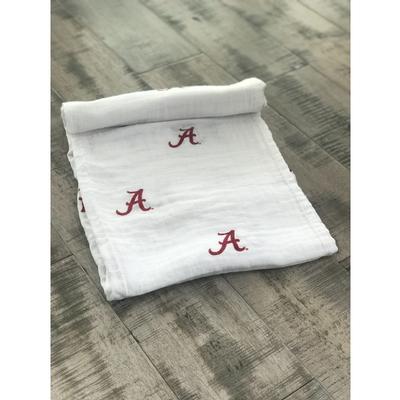 Alabama Cotton Muslin Swaddle Blanket