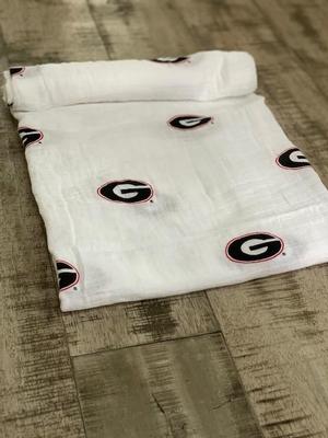 Georgia Cotton Muslin Swaddle Blanket