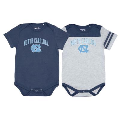 UNC Garb 2pk Infant Onesies