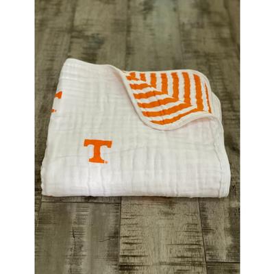 Tennessee Four Layer Cotton Baby Blanket