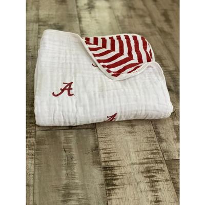 Alabama Four Layer Cotton Baby Blanket