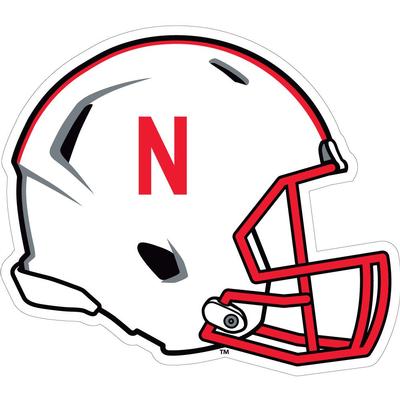 Nebraska 6 in Helmet Decal