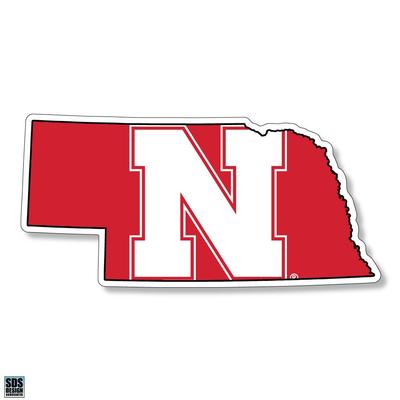 Nebraska 6 inch State Decal