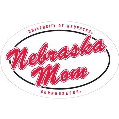 Nebraska 6 inch Nebraska Mom Magnet