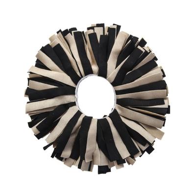 Pomchie Black and Gold Classic Hair Scrunchie