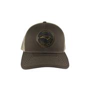  Boone Zeppro Leather Circle Patch Adjustable Hat