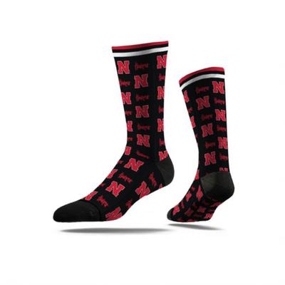 Nebraska Strideline Step Repeat Classic Sub Sock