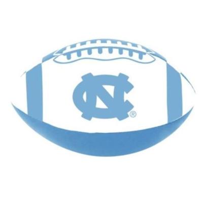 UNC Soft Touch 4 inch Football