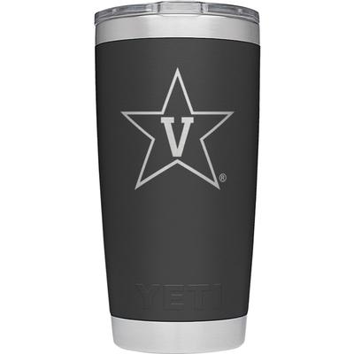 Vanderbilt Yeti Primary Logo 20 oz Rambler